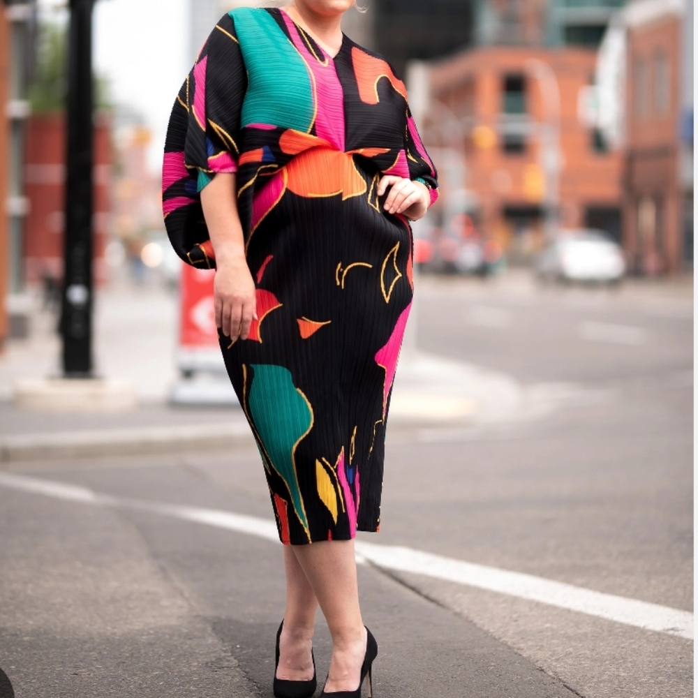 Kate Hewko Geometric glam Dress. One size
